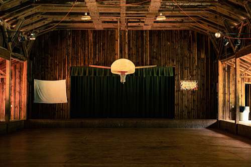 ballroom indoor photography of basketball court indoors